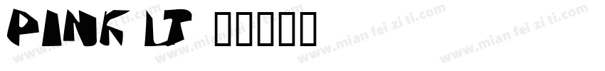 Pink LT字体转换